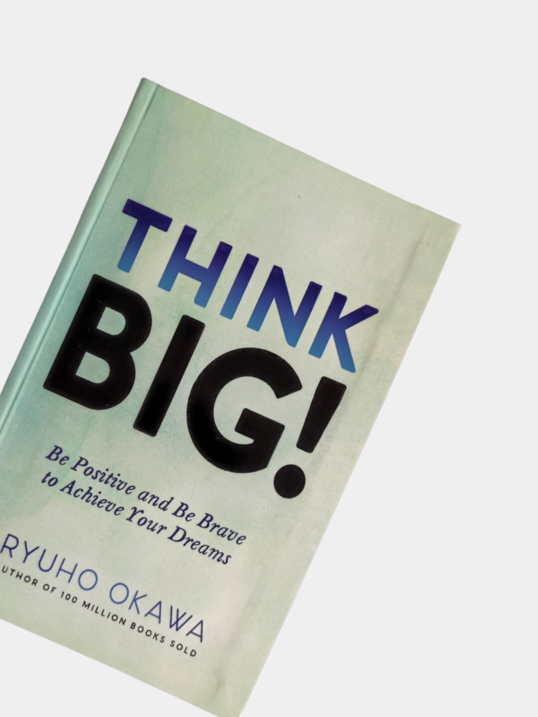 Книга "Think Big. Рюхо Окава" на английском языке, твердый переплет, 159 страниц — фото 1