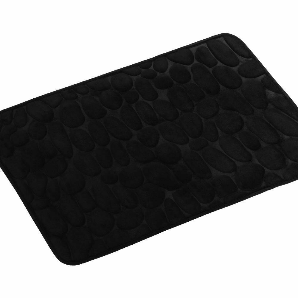 Коврик для ванной Grampus 50x80 см цвет черный