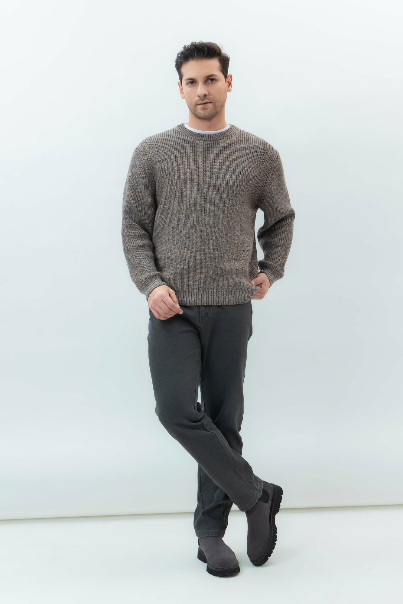 Брюки классические TERRA PRO, размер 32, grey — фото 1