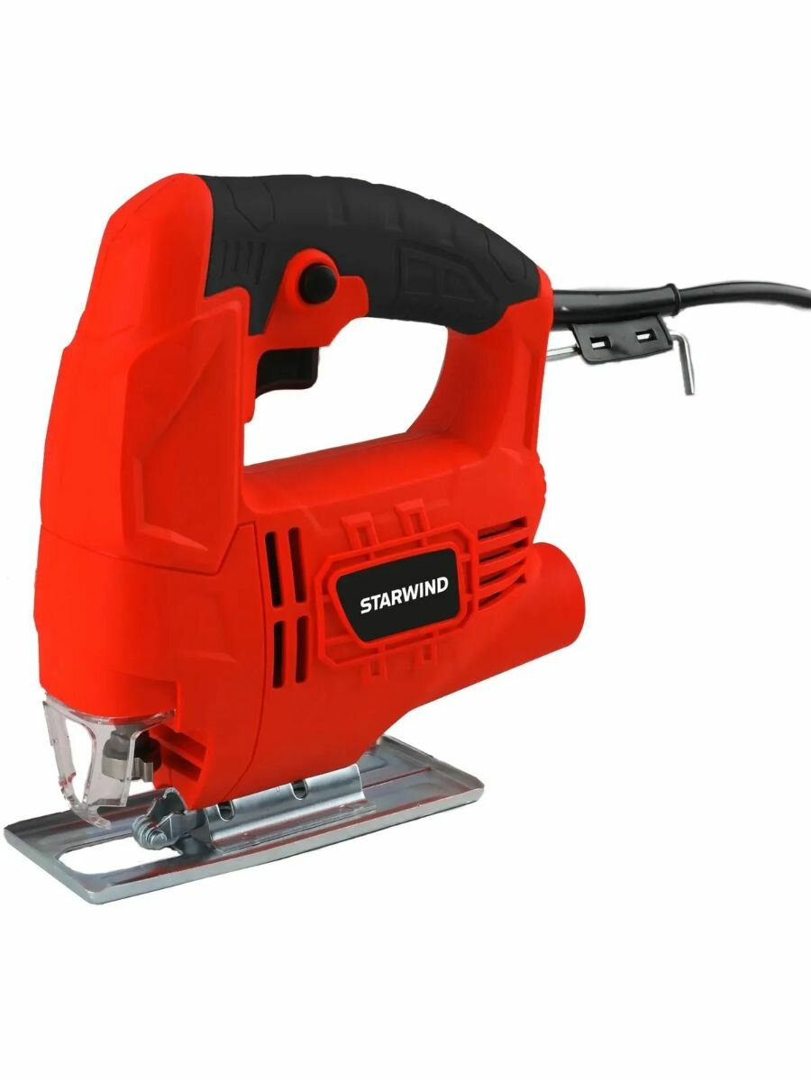 Лобзик электрический STARWIND JS55-550S1 Ход 55мм Мощность 550Вт Быстрозажимной патрон Кабель 2 метра Оранжевый