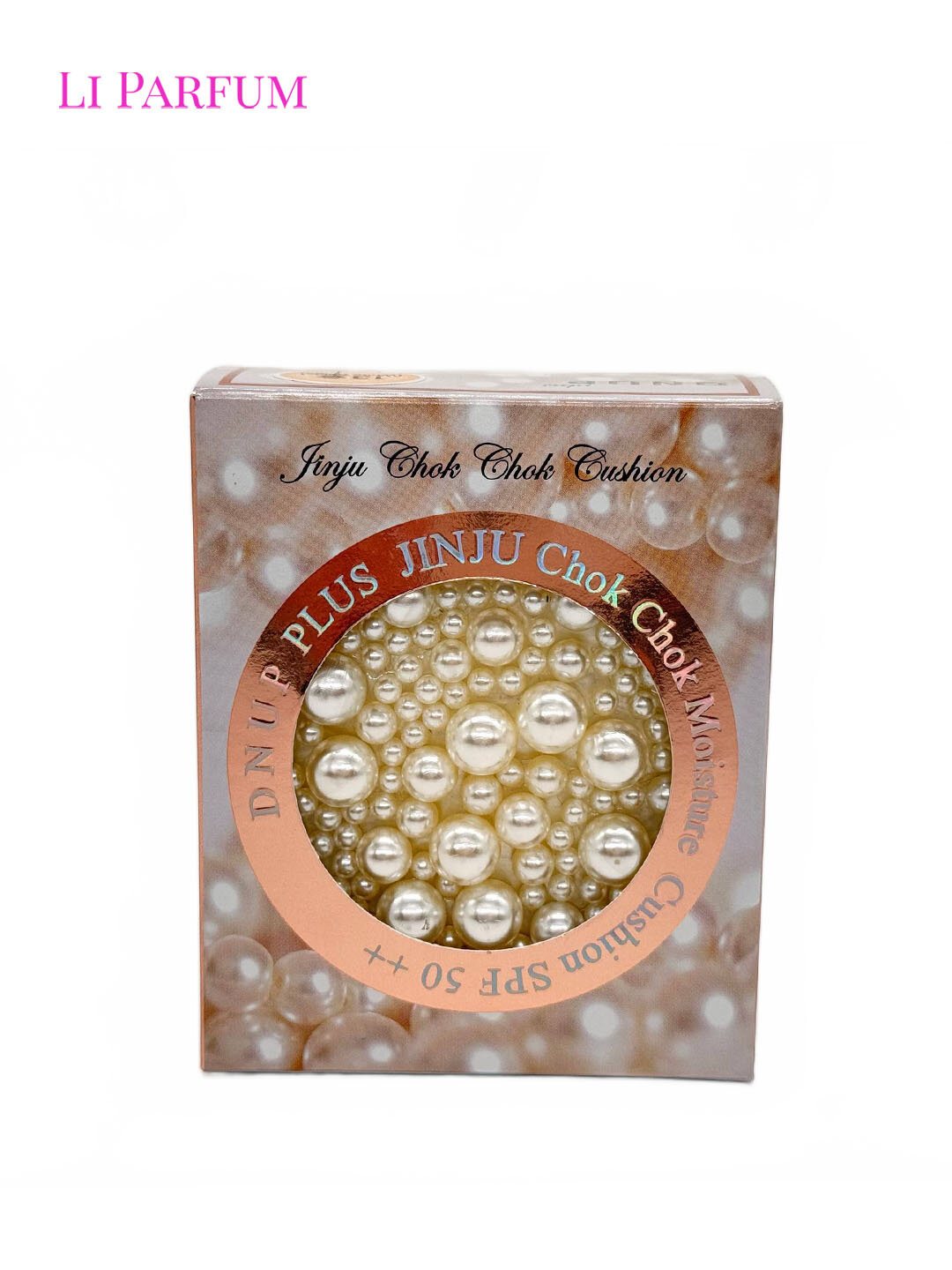 DNUP Plus Chok Chok — увлажняющий кушон SPF50++, тон 13 (White Beige), светлый беж