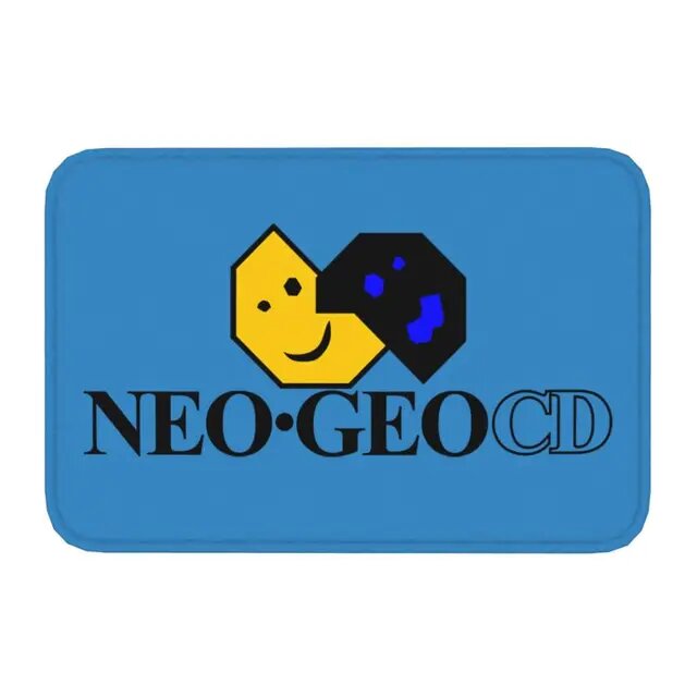 Придверный коврик Neo Geo Sign, нескользящий придверный коврик Neo Geo Arcade для кухни и ванной комнаты, коврик для входа в сад.