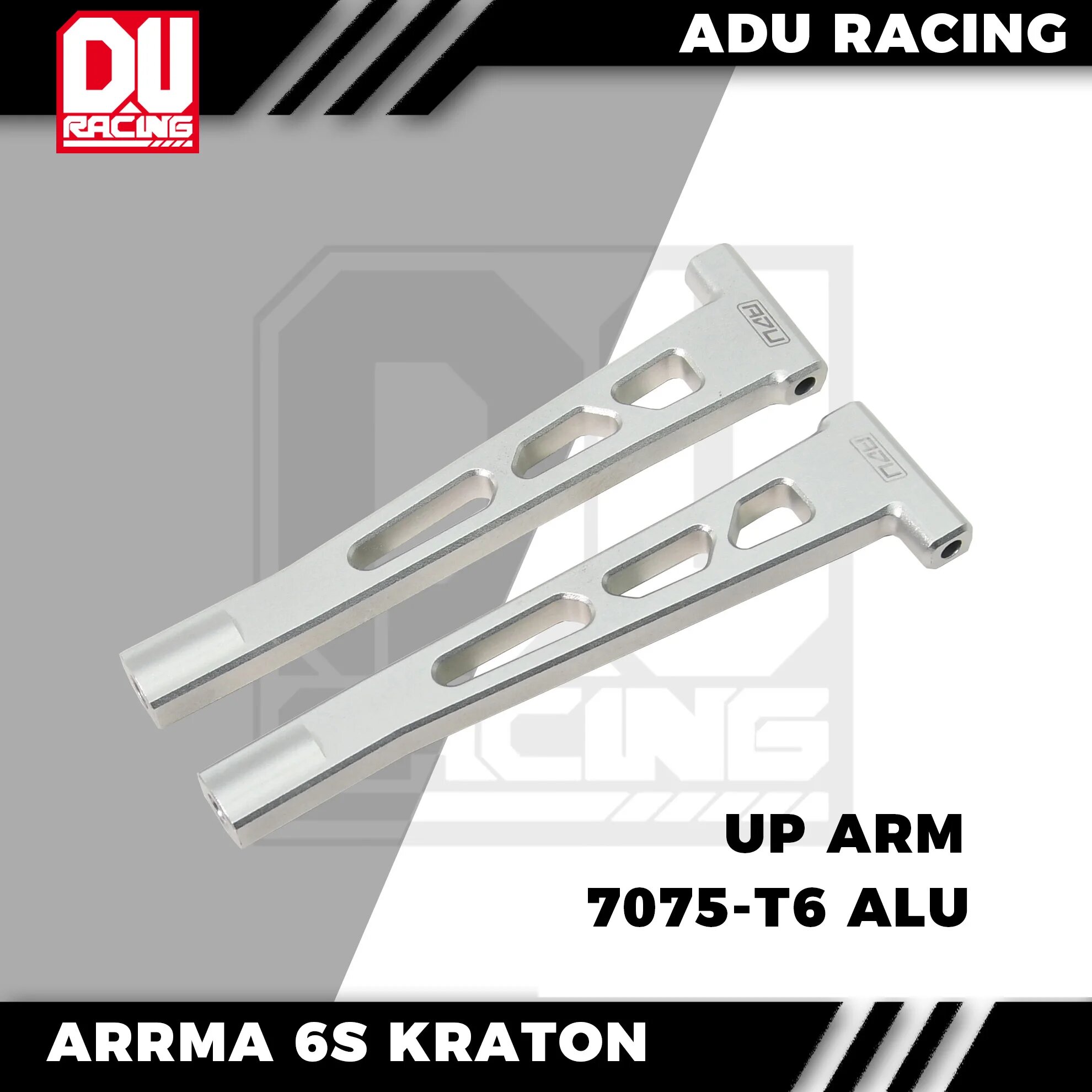 Рычаги подвески ADU RACING 7075-T6 для ARRMA 1/8 6S KRATON OUTCAST BIGROCK FIRETEAM TALION