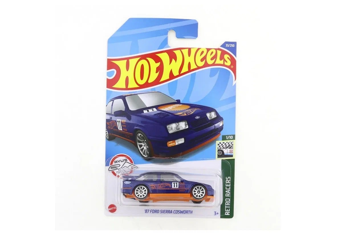 Hot Wheels Машинка базовой коллекции `87 FORD SIERRA COSWORTH C4982/HCW87