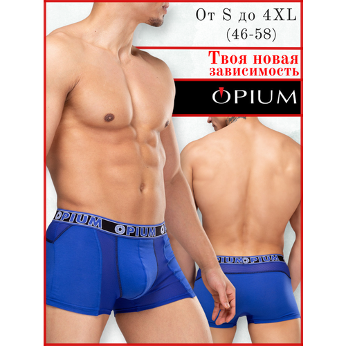 Трусы Opium, размер XL, синий трусы opium размер xl синий