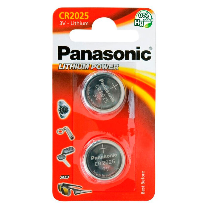 Батарейка Panasonic Lithium Coin CR2025