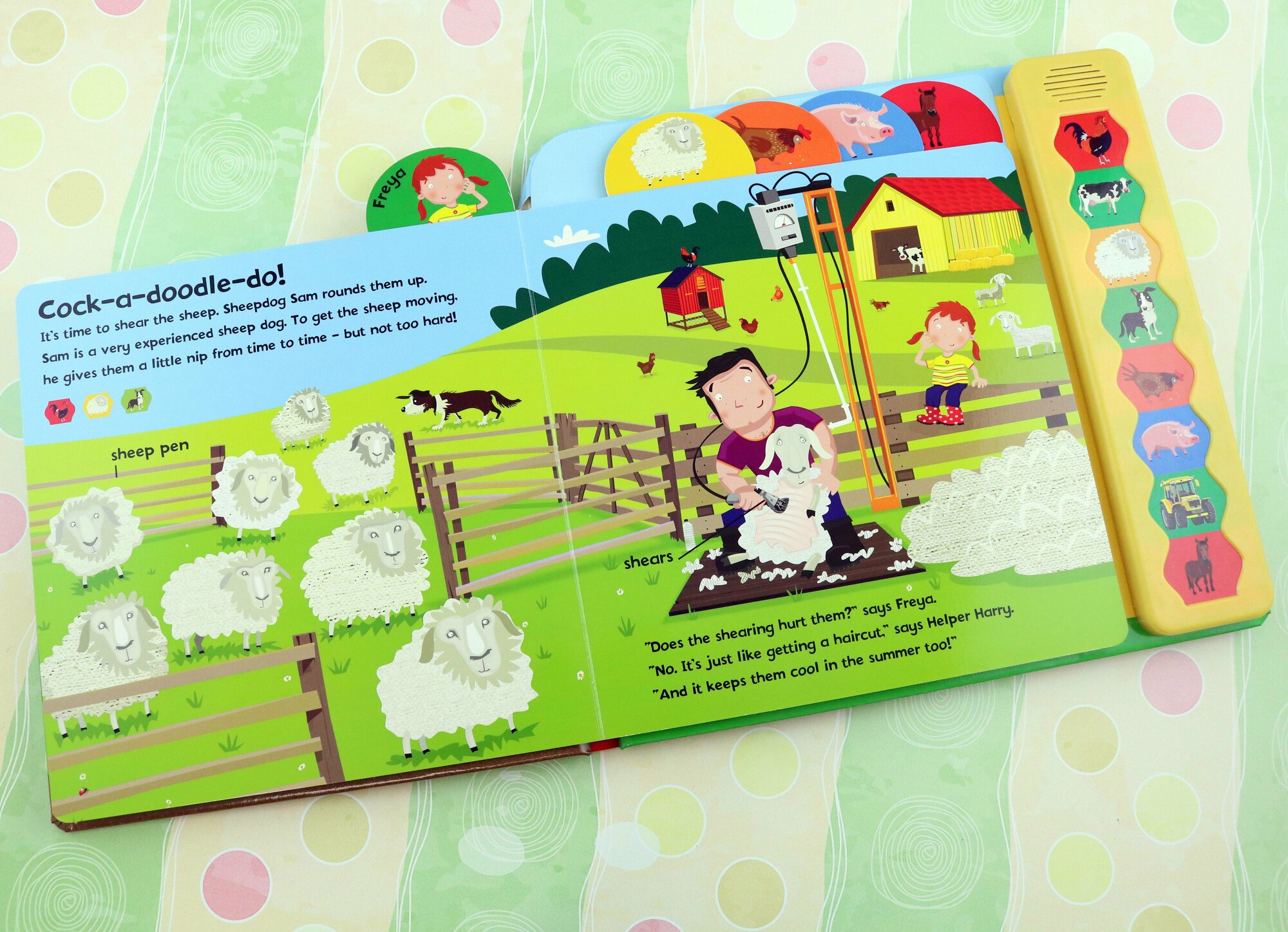 Ladybird Big Noisy Book: Farm Hullaballoo! Книжка-игрушка - фото №3