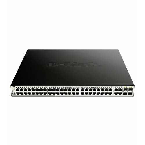 Коммутатор D-Link 48G 48PoE 370W настраиваемый 93164₽