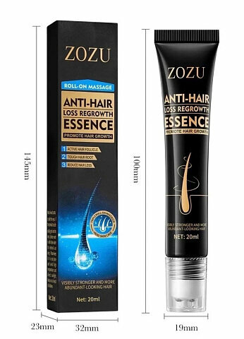 Сыворотка для укрепления и роста волос Zozu Anti-Hair Loss Regrowth Essence 20мл