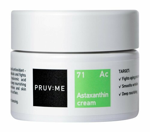 Омолаживающий крем для лица с астаксантином / Pruv Me 71 Astaxanthin Cream