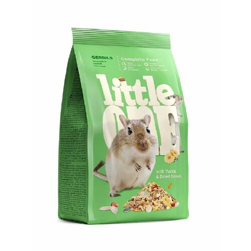 Little One Корм для песчанок 400г (5 штук) корм для песчанок little one gerbils 15 кг