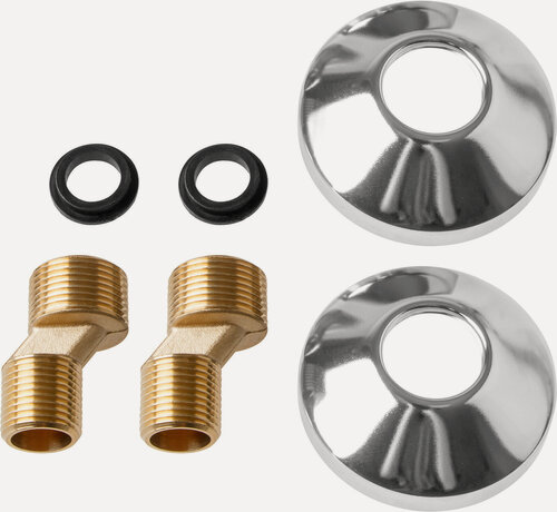 Изображение товара Эксцентрик с декоративной чашкой 3/4" х 1/2" AV Engineering 2 штуки (AVE0022C)