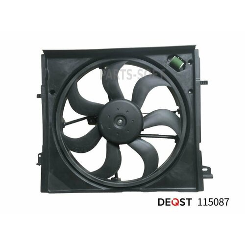 DEQST 115087 Вентилятор NISSAN QASHQAI J11 1213- 8620₽