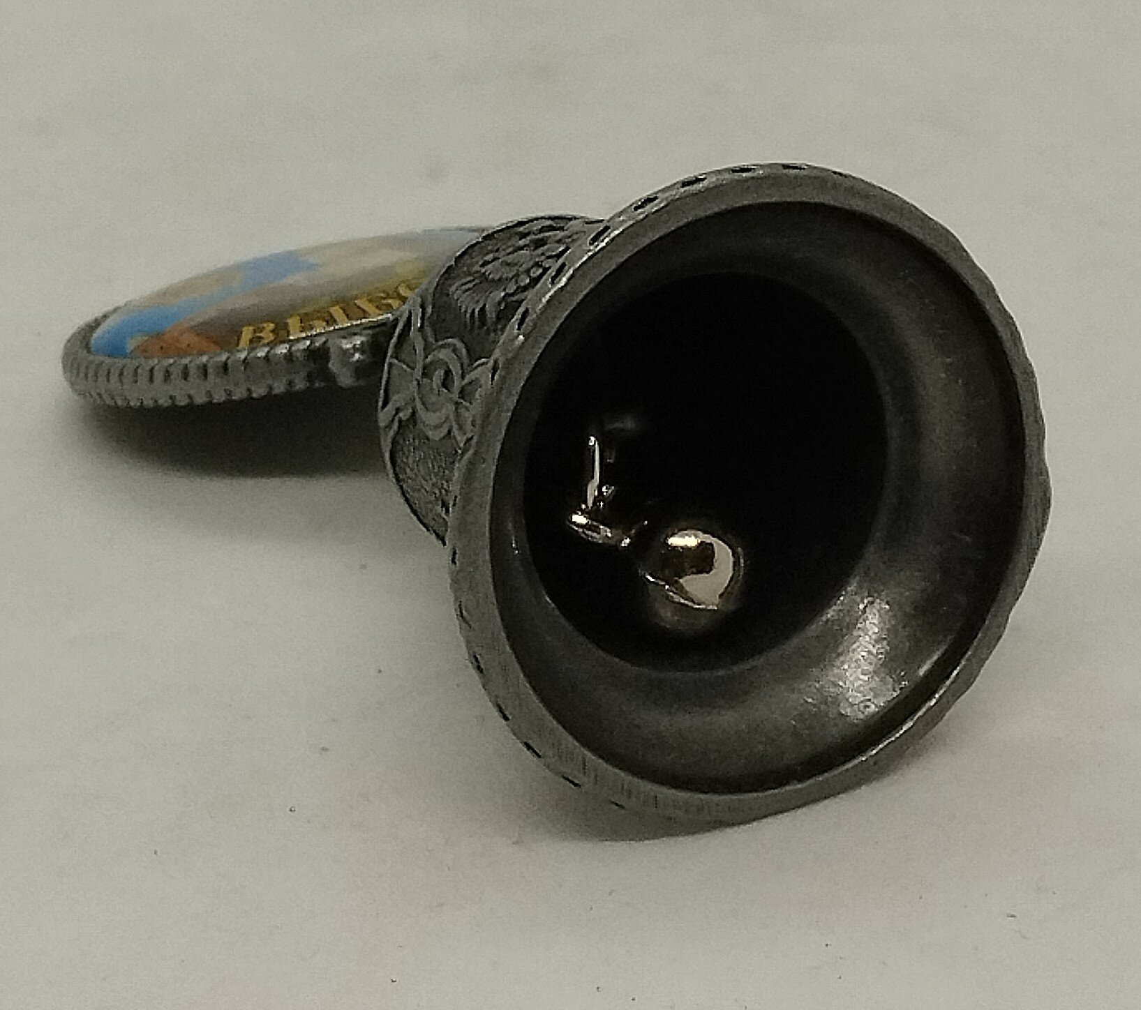 Колокольчик малый "выборг" серебро — фото 1