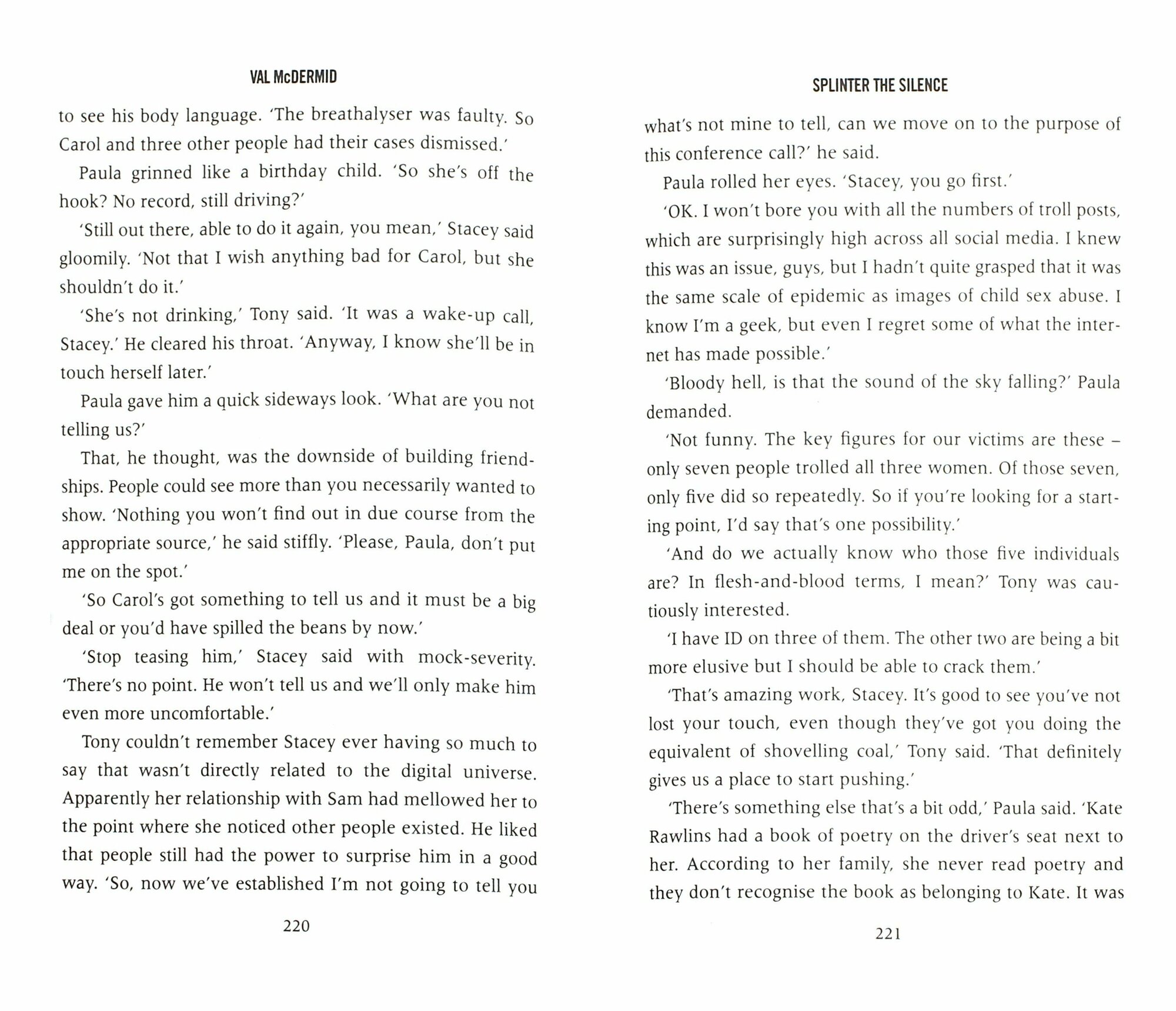 Splinter the Silence (Tony Hill and Carol Jordan) - фото №3