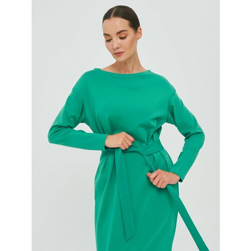 фото Платье каляев, размер 44, зеленый
