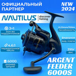 Катушка Nautilus Argent Feeder 6000S - изображение