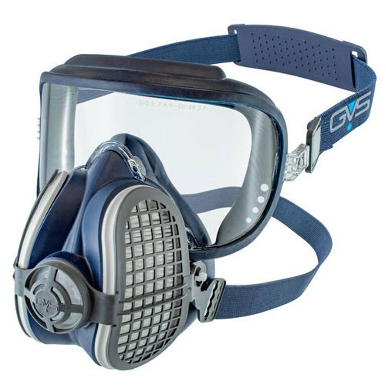 Респиратор - маска с защитой зрения GVS Elipse Integra P3 SPR405IFUD с защитой от запаха, размер M/L