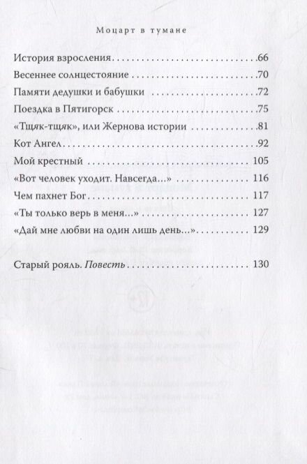 Моцарт в тумане (Житинская Александра Александровна) - фото №9