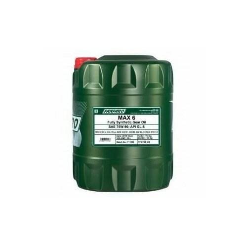 Трансмиссионное масло FANFARO MAX 6 75W-90 GL-5
