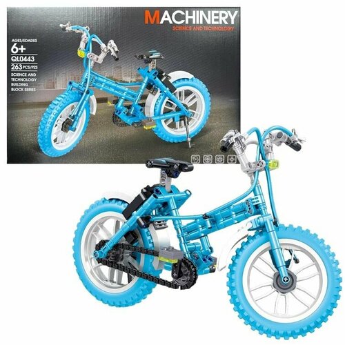 QL0443 Конструктор Technic Machinery, Велосипед техник 263 деталей