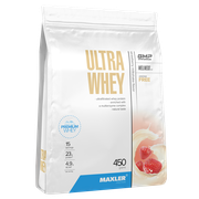 Протеин сывороточный Maxler Ultra Whey 450 гр. - Клубничный Молочный Коктейль
