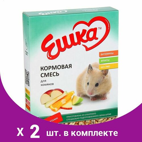 Кормовая смесь Ешка для хомяков с фруктами, 450 г (2 шт)