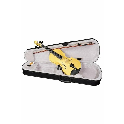 Скрипка ANTONIO LAVAZZA VL-20 YW 3/4 жёлтая скрипка antonio lavazza vl 20 pr 3 4 комплект кейс смычок канифоль фиолетовый металлик