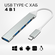 Хаб Type-C концентратор | USB хаб 3.0 4xUSB 3.0 - для макбука, an...