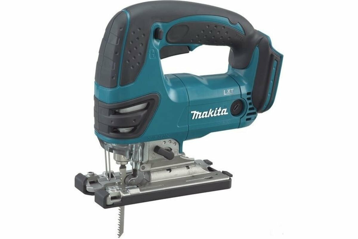 Аккумуляторный электролобзик Makita DJV180Z 0 коробка, без аккумулятора черный/синий