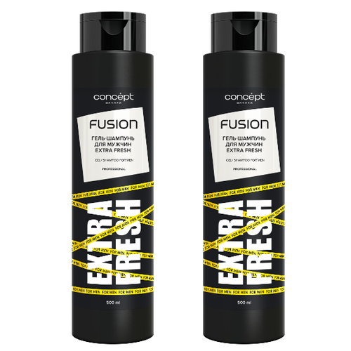 Гель-шампунь для мужчин Concept Fusion For Men Extra Fresh 500 мл 2 шт 1517₽