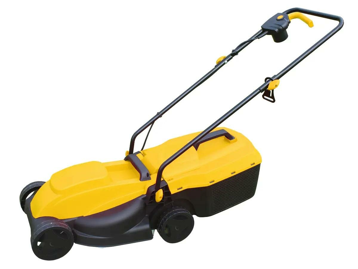 фото Газонокосилка электрическая GE-1100 1100 Вт 32 см