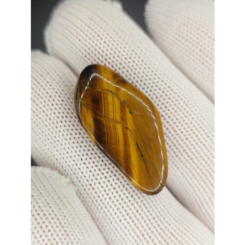 Тигровый глаз, галтовка, 1шт, 1,5-2 см