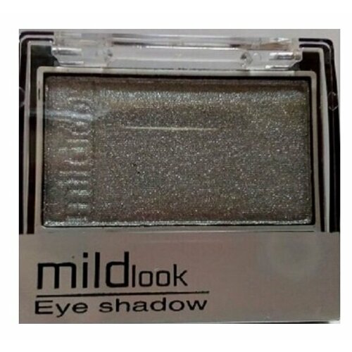 Тени для век MildLook одноцветные перламутровые тон 07 Темно-серый 5 г 358₽
