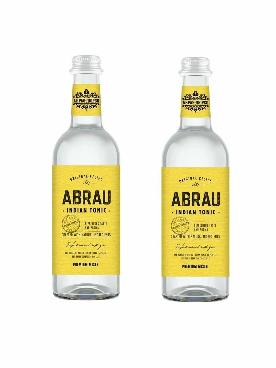 Газированный напиток Abrau Indian Tonic 375 мл х 2 шт