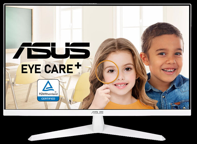ASUS 27" VY279HE-W IPS 1920x1080 5ms 250cd 75Hz HDMI D-Sub MM White; 90LM0500-B01370