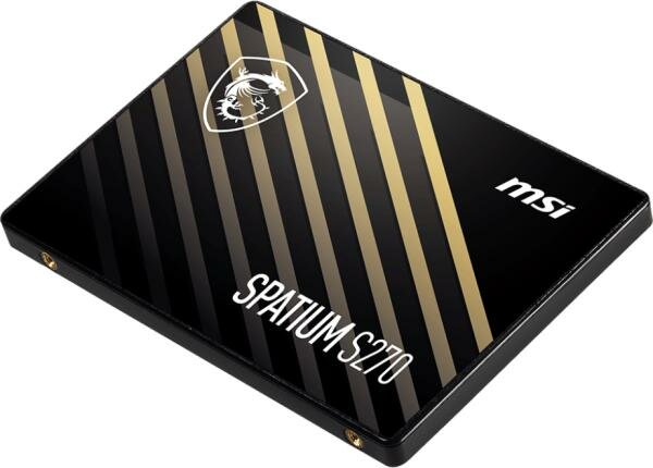 Твердотельный накопитель SSD 2.5 480 Gb MSI SPATIUM S270 Read 500Mb/s Write 450Mb/s 3D NAND S78-440E350-P83