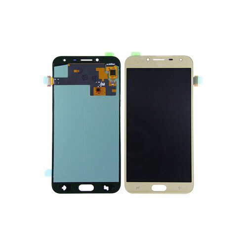 Дисплей для Samsung Galaxy J4 2018 J400F в сборе с тачскрином Золото (AMOLED) дисплей с тачскрином для samsung galaxy j4 2018 j400f черный tft