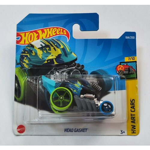 Hot Wheels Машинка базовой коллекции HEAD GASKET 5785/HCX65 hot wheels машинка базовой коллекции brick and motor синяя 5785 htc55