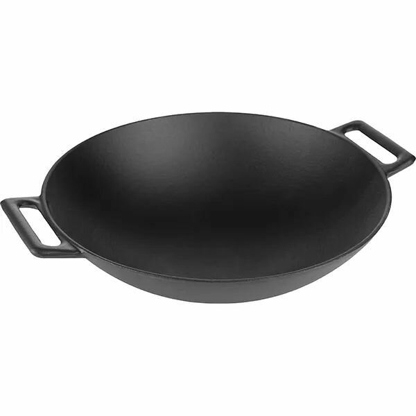 фото Сковорода-вок "Эмбер Каст Мэтт" чугун D300, H80мм черный