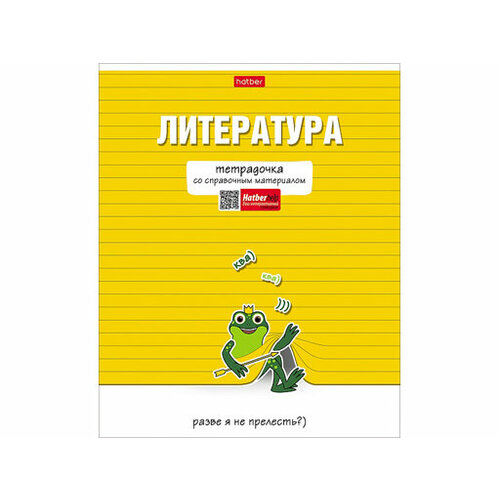 Тетрадь предметная 48л А5ф С интерактивн. справочн. инф. Линия 65г/кв. м на скобе / набор 10 шт