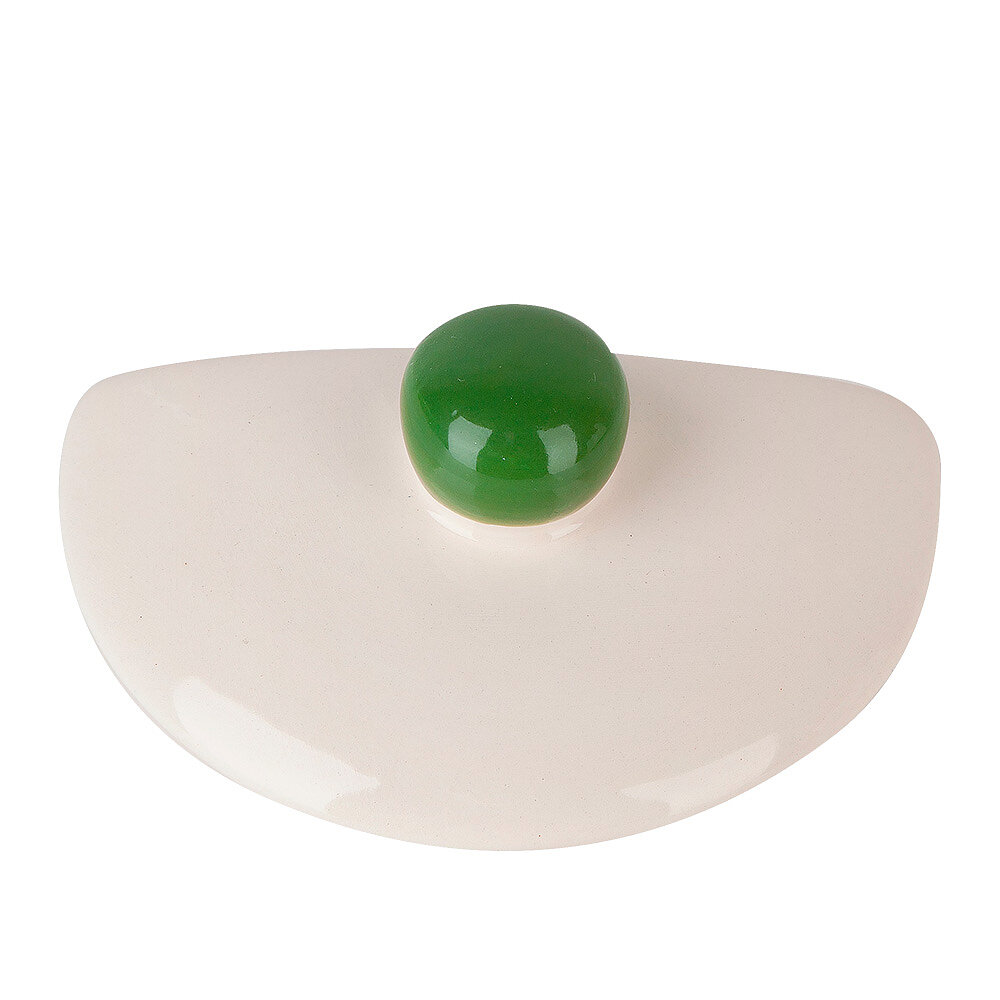 Солонка с крышкой настенная подвесная керамическая "Fruit Garden", 450 мл, Dolomite, подарочная коробка — фото 1