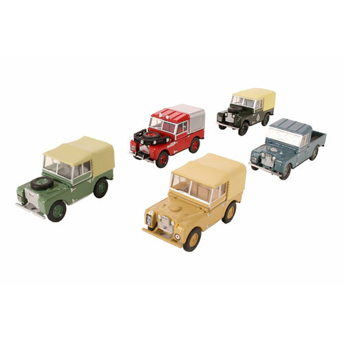 Land rover series i collection набор из 5 моделей