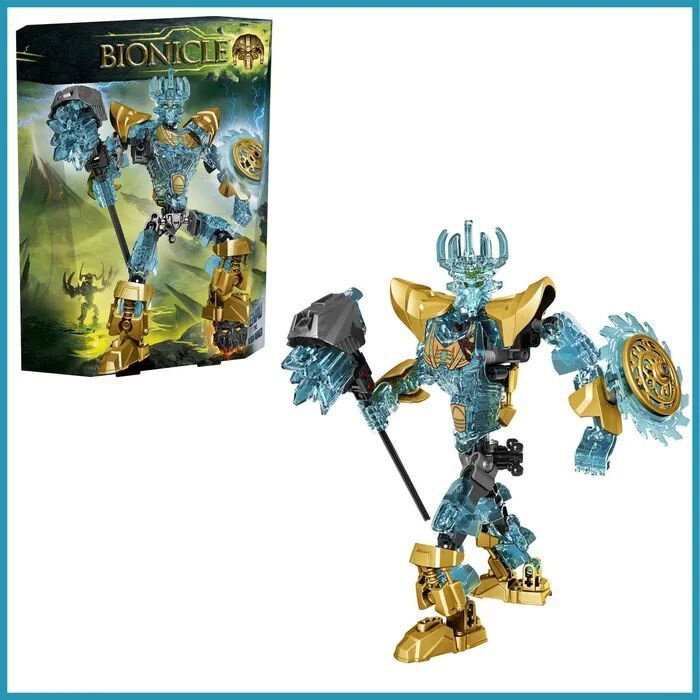 Конструктор LX Bionicle Бионикл Экиму, 94 детали совместим с лего / детский для мальчиков