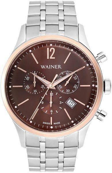 Наручные часы WAINER Wall Street 12528-G