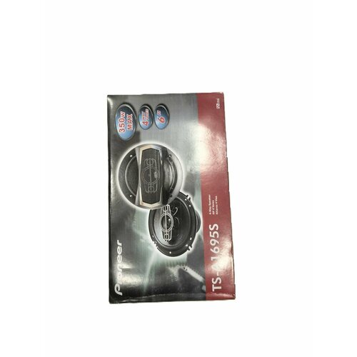 Колонки автомобильные Pioneer модель TS-A1695S 16 см 4-полосные коаксиальные 1740₽
