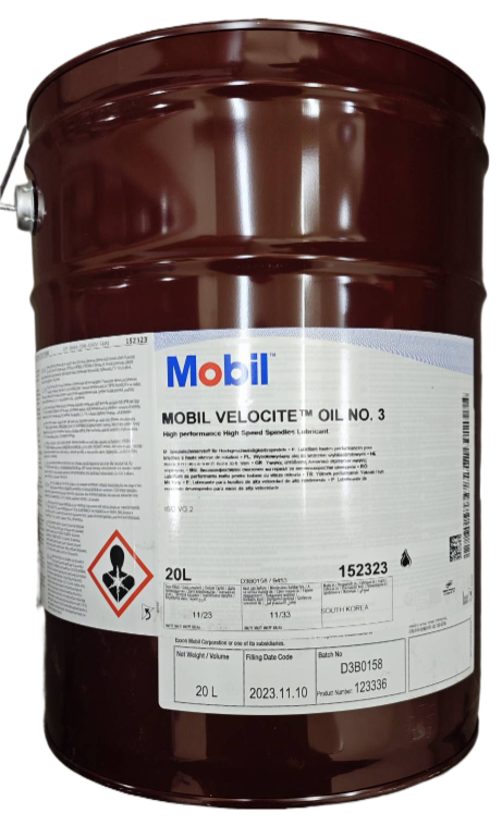 Моторное масло MOBIL VELOCITE OIL NO. 3, 20L