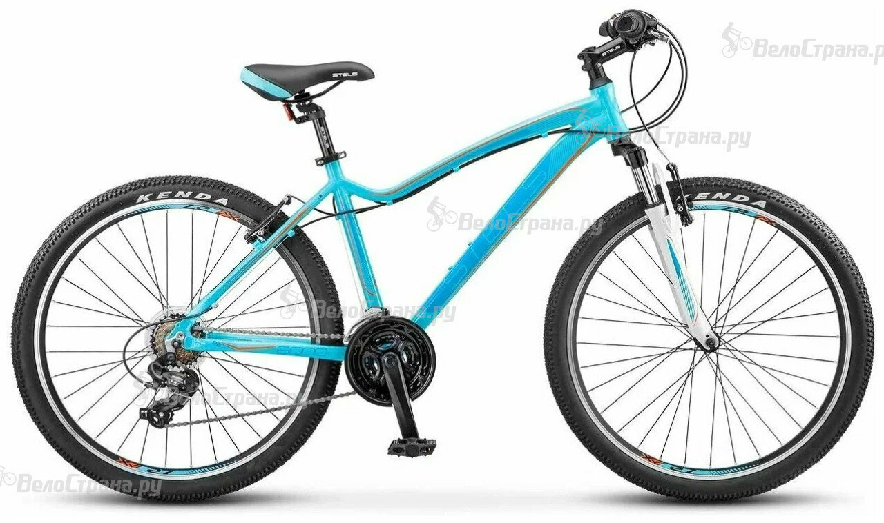 Женский велосипед Stels Miss 6000 V K010 (2023) 17" Темно-голубой (156-170 см)