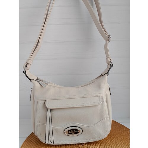 Сумка мессенджер , бежевый