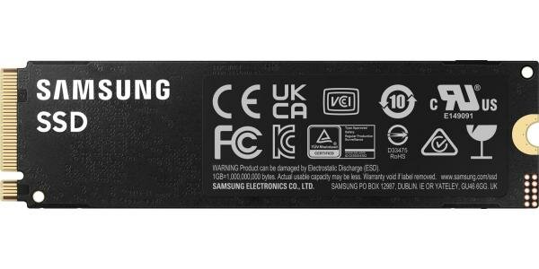 Твердотельный накопитель SSD M.2 2 Tb Samsung 990 PRO Read 7450Mb/s Write 6900Mb/s 3D V-NAND MZ-V9P2T0BW